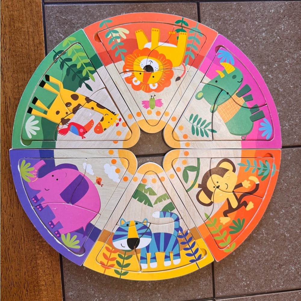 3/ $20. Toddler Wooden Puzzles